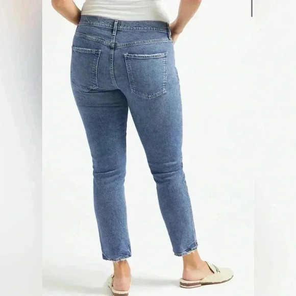 Agolde Toni Mid Rise Straight Jeans - Picture 2 of 9